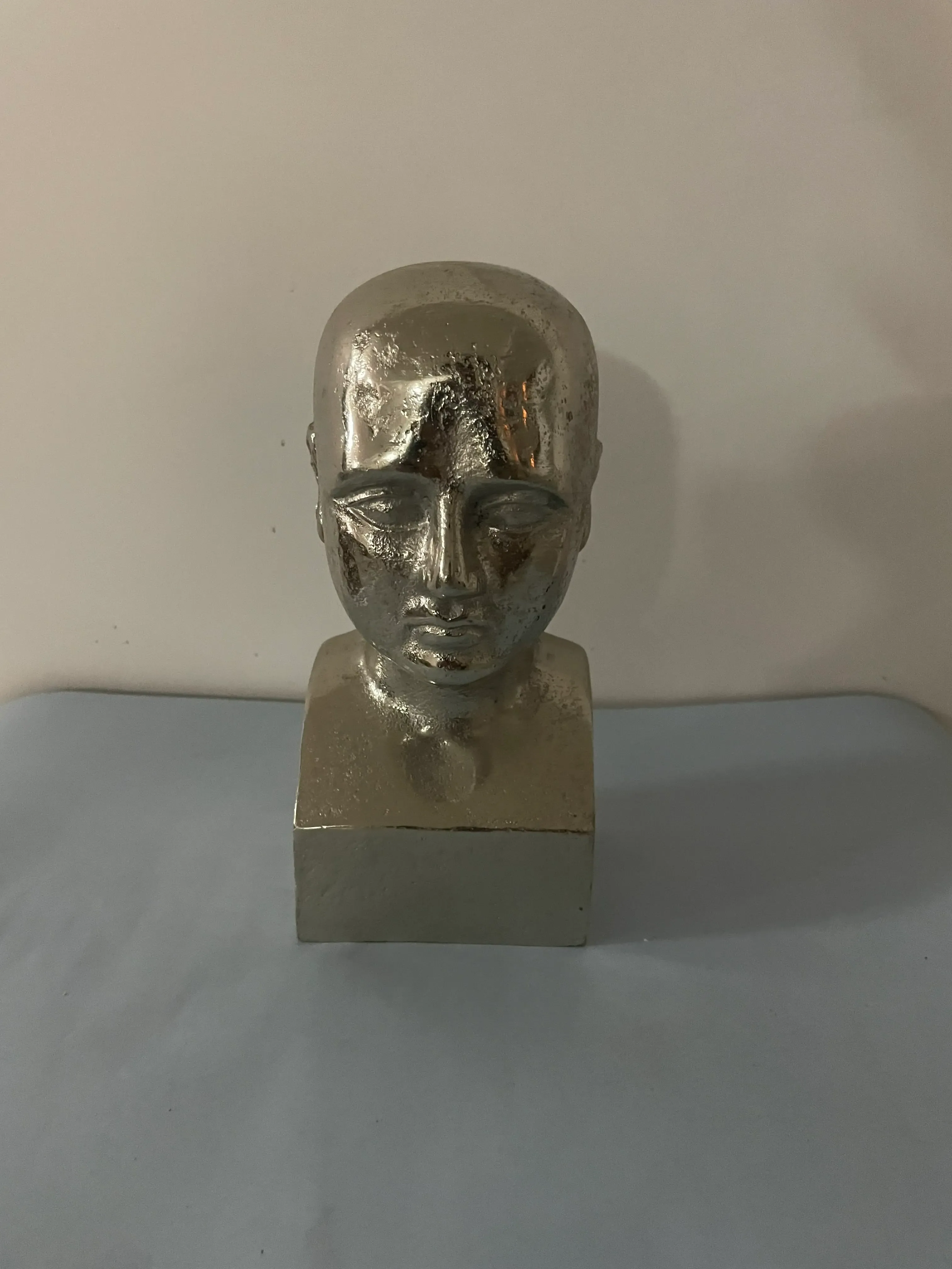 Metal Artistic Head Sculpture — Handcrafted Export Product by NXTGENEXPORTS, Moradabad